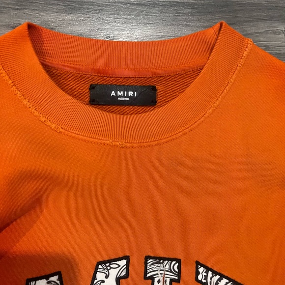 …Brand new Amiri sweater o my worn 1once ………. Asking for 750 no low ballers … - Picture 2 of 4